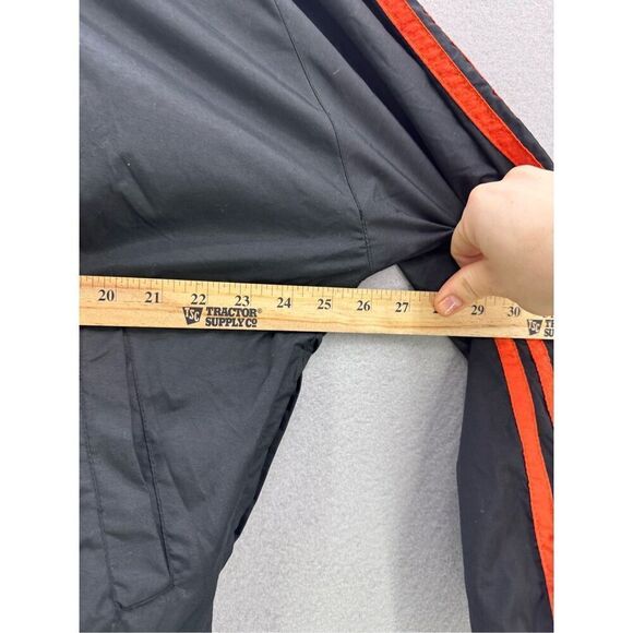 Vintage Rocky Mountain Flame Baseball Windbreaker Sports Jacket Size Medium Stun - Picture 10 of 12